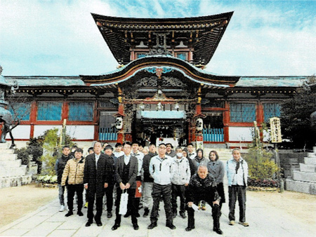 防府天満宮で新年祈願を行いました