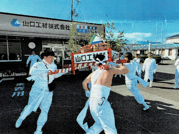 御神幸祭(裸坊祭)に参加しました